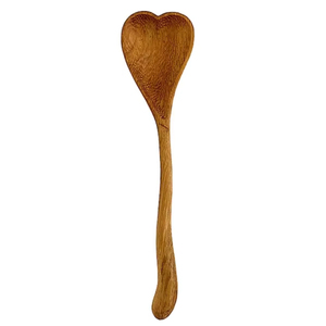 Eco Friendly Heart Spoon Coffee Mixing Wooden Spoon for Kitchen Dining <b>Table</b> Parties by 99 Gold Data - Product Image 1