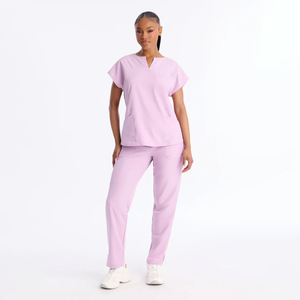 Uniformes de Hospital Elegantes, Conjuntos de Uniformes Médicos, Traje de Enfermera de Nuevo Color para Mujeres y Hombres, OEM, ODM, Logotipo Personalizado, Todas las Temporadas - Product Image 1