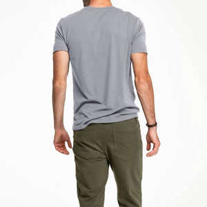 เสื้อยืดทรงบ็อกซี่คุณภาพสูง ตัดเย็บอย่างดี สวมใส่สบาย ทรงโอเวอร์ไซส์ ผ้าฝ้าย 100% เสื้อยืดเปล่าสำหรับสกรีนลาย เสื้อยืดผู้ชาย Haus Industries - Product Image 5