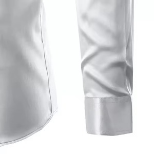 Camisa de Manga Larga de Algodón Premium para Hombre, Suministro al por Mayor OEM, Camisa Casual de Manga Larga con Logotipo Personalizado, Fabricante Mayorista - Product Image 3