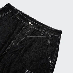 Shorts en jean pour hommes avec design unique Chrome Heart, style streetwear, pantalons de haute qualité, jeans courts pour hommes - Product Image 2