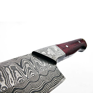 Couteau de chef professionnel de haute qualité en acier Damas forgé à la main, lame durable et écologique pour la préparation de viande, légumes et fruits - Product Image 3