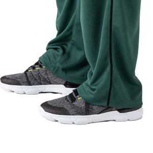 Pantalones deportivos casuales de algodón para hombre, de cintura media, con logo personalizado, lisos, de gran tamaño, estilo frontal plano, superventas al por mayor - Product Image 2