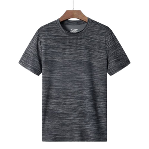 Camiseta Deportiva de Secado Rápido para Hombre, Transpirable, de Manga Corta, para Correr, con Cuello Redondo, para Gimnasio y Entrenamiento - Product Image 5