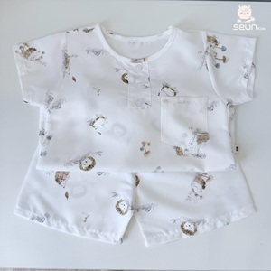 Conjunto Casual de Verano para Niños, Ropa Infantil al por Mayor, Transpirable y Suave, Conjuntos Infantiles de Alta Calidad, Prenda Vietnamita, Comodidad Durante Todo el Día - Product Image 2