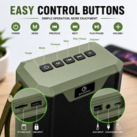 Haut-parleur sans fil de poche LN-1316mini 6W, lecteur audio à volume élevé, prise en charge des cartes USB et TF avec sangle de transport, personnalisation OEM usine