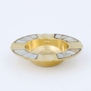 Cenicero Redondo Metálico sin Humo para Bares, Hoteles, Restaurantes, Bandeja de Exhibición de Cigarrillos y Cigarros de Bolsillo, Clásico, Elegante y Decorativo - Product Image 4