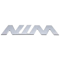 CALA Emblème personnalisé 3D de luxe en chrome, autocollant personnalisé, autocollant réutilisable, décalcomanie pour la décoration de la carrosserie de la voiture