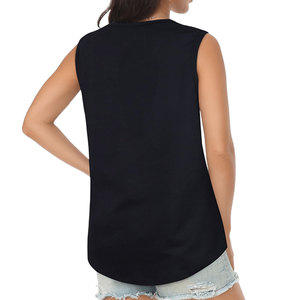 Camiseta sin mangas de primera calidad para mujer, ropa deportiva activa para verano, transpirable, cómoda, para uso diario. - Product Image 3