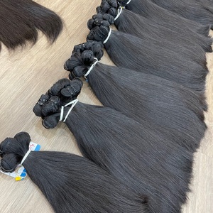 Extensiones de Cabello Natural Liso sin Procesar al por Mayor, Color Natural, en Trama - Product Image 2