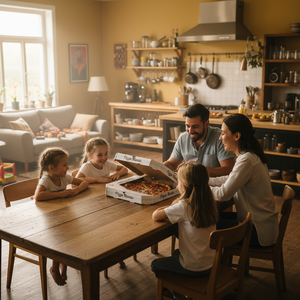 Wholesale Custom Printing Personalized <b>Pizza</b> <b>Box</b> for Food Packaging <b>Pizza</b> <b>Box</b> for Takeaway and Delivery Service - Product Image 5