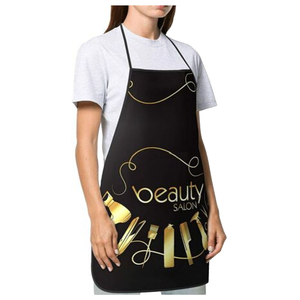 Personalized Waterproof and Durable Barber Canvas <b>Apron</b> with Leather Pockets Perfect Gift for Hairdressers - Product Image 3