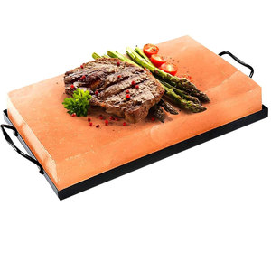 Custom Size Carved Himalayan Salt BBQ Cooking Block High Quality Top A+ Grade Modern Style Bulk Supply - Product Image 1