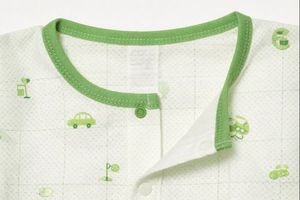 Tutina Unisex per Neonati JALBEBE in Cotone 100% Stampato e Tessuto, Manica Lunga, Lavabile, per Tutte le Stagioni, con Chiusura Frontale a Bottoni - Product Image 4