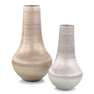 Contemporary Modern Eco-Friendly Luxury Aluminium Handmade Floor <b>Vase</b> <b>Gold</b> Finish Customizable Indoor Living Room Office Wedding - Product Image 2