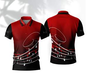 เสื้อทีมบิลเลียดชายแบบสั่งทำพิเศษ พิมพ์ลายแบบซับลิเมชั่น คุณภาพสูง ผลิตจากโพลีเอสเตอร์ 100% สีพื้น - Product Image 4