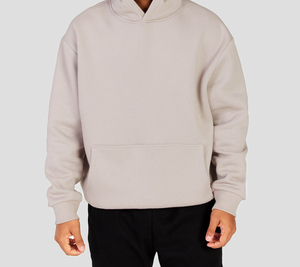 Sudadera Holgada de Forro Polar Ecológico para Mujer, Otoño-Invierno, Color Sólido, Algodón y Poliéster, Casual, Tallas Grandes - Product Image 4