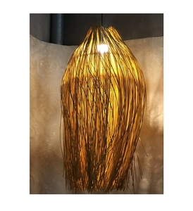 Truyền Thống Tua Châu Á Rơm Mặt Dây Chuyền 60Cm/Trang Trí Đèn Lồng Tre Ánh Sáng Cho Khách Sạn Nhà Tường Treo Trang Trí Sân Vườn - Product Image 3