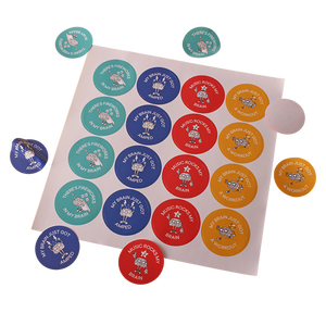 สติกเกอร์กระดาษด้านแบบกำหนดเองสำหรับขวดซอสพริก น้ำผึ้ง แยม ของชำร่วยงานแต่งงาน ป้ายงานฝีมือ DIY - Product Image 2