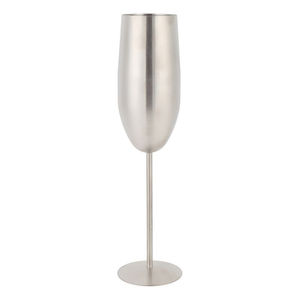 Copa de Vino Plateada Estilo Americano, Copa de Vino Tinto de Metal, Copa de Martini de Tallo Largo para Accesorios de Bar - Product Image 1