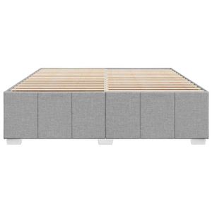 Cadre de lit gris clair élégant – Matelas – Catégorie de produits - Product Image 4