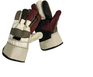 Guantes de Seguridad de Cuero Vacuno Personalizados para Hombre, Anti-Corte, Anti-Impacto, Antideslizantes, Resistentes al Calor, Guantes de Trabajo - Product Image 1