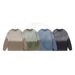 Sudaderas de Alta Calidad para Hombre con Lavado Ácido, Precio al por Mayor, Ropa de Moda, Sudaderas con Lavado Ácido para Hombre, Más Vendidas - Product Image 5