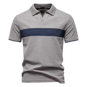 Uniforme d'entreprise uni et formel pour chemises en toile à manches courtes, vente en gros, logo personnalisé brodé, pour événements d'entreprise, personnel et fournisseurs - Product Image 5