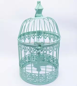 กรงนกหัตถกรรมขนาดปรับแต่งได้ทำจากเหล็กคุณภาพดีที่สุดในระดับต่ำมาก - Product Image 4