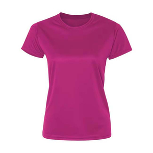 Camisetas Casuales de Alta Calidad y Ecológicas para Mujer, Ropa de Verano, Logotipo Personalizado y Servicio OEM, Secado Rápido y Transpirable - Product Image 1