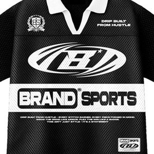 Brand Sports <b>Men's</b> <b>Black</b> <b>Short</b> <b>Sleeve</b> Polo <b>Shirt</b> With Logo Print Breathable Regular Fit Sporty Style - Product Image 5