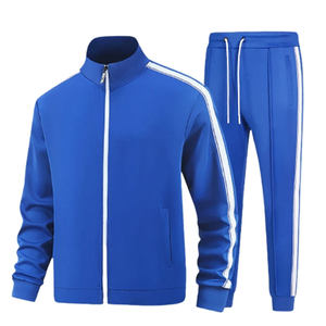 Ensemble de survêtement unisexe personnalisé en polyester et coton léger et respirant de 360 grammes pour le streetwear – Vente en gros - Product Image 1