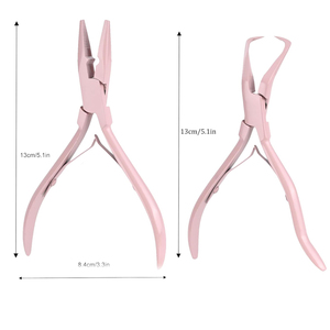Hair Extension Installation Tool Kit with Plier for Micro Ring <b>Beads</b> Loop Needle and Professional Salon Use - Product Image 4