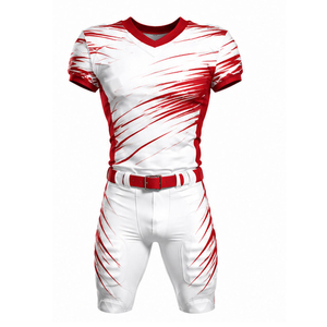 Uniforme de Fútbol Americano para Hombre Hakim Sports, Spandex/Elastano, Transpirable, Ligero, Diseño Personalizable para Clubes - Product Image 4