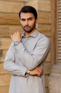 Elegante Shalwar Kameez Tradicional Indio de Algodón de Alta Calidad para Hombre |   Ropa para Fiestas y Eventos de Boda Sin Arrugas - Product Image 2