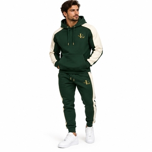 Travel And Everyday Clothing <b>Men</b> Pullover Tracksuit Premium Casual Sportswear Soft Fabric Design Perfect For Exercise <b>Walking</b> - Product Image 1