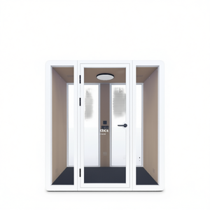 Duo HIPOD - Cabinas Telefónicas Modernas para Oficina, Cabinas Acústicas para Reuniones en Casa/Oficina, Cabinas Telefónicas Modulares para Trabajar - Product Image 2