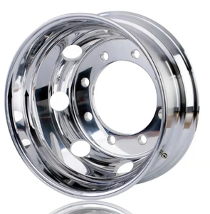 Jante de camion en aluminium forgé 19,5x6,75, 8x275 PCD, capacité de charge 5000 kg, jante de bus de moyenne capacité - Product Image 3