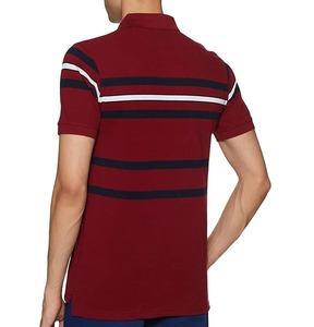 Cotton Two Tone Custom Color Combination Polo <b>Collar</b> Men <b>T</b>-<b>shirts</b> Custom Logo Printing Polo <b>Shirts</b> - Product Image 2