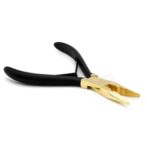 Professional Stainless Steel Hair Extensions Tool Kit Salon Human Hair Bonding Pliers <b>Application</b> Tools Complete Accessories Set - Product Image 2