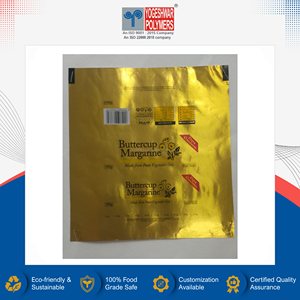Premium Quality Wholesale Quantity Supply Aluminium Foil <b>Laminated</b> with Paper for Butter Packaging from Indian Manufacturer - Product Image 2