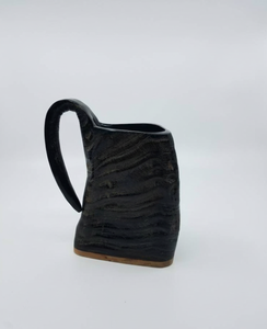 Natural Horn Classic <b>Large</b> Capacity Eco-Friendly Handmade Rustic Drinking <b>Mug</b> with Handle for Beer - Product Image 3
