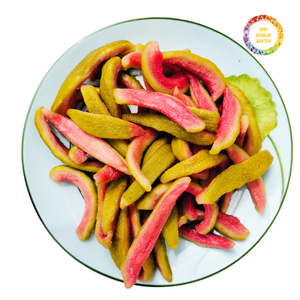 Guayaba Orgánica Fresca y Seca en Rodajas - Deliciosa Golosina Exótica Dulce en Empaque al Vacío - Product Image 1