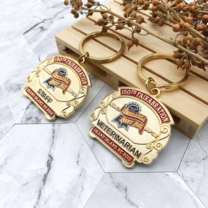 <b>Personalized</b> Keychain Manufacturer Enamel <b>Keychains</b> Keyring with Customized Logo, Marktex - Product Image 2