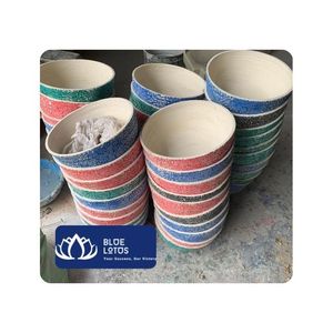 2026 Blue Lotus Vietnam Natural Bamboo Bowl <b>Set</b> Eco-Friendly Handmade Classic Design Non-Toxic Durable Home Use Custom Logo Bulk - Product Image 1