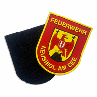 Patch en PVC personnalisé en relief 2D/3D avec velcro au dos, logo de patch en PVC pour vêtements