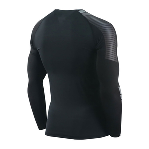 Camiseta Deportiva de Manga Larga para Hombre, de Alta Elasticidad, para Natación, Surf, Gimnasio, Entrenamiento, Pedido al por Mayor - Product Image 6