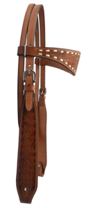 Bridon en cuir occidental de haute qualité, style western, couleur marron, sculpté à la main, fabriqué par un exportateur 501 - Product Image 2