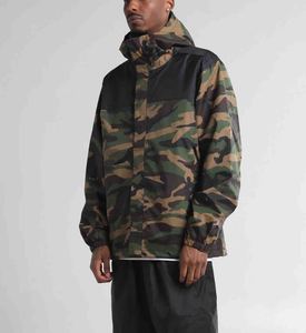 <b>Men</b> Camouflage Hooded Waterproof Hard Shell <b>Jacket</b> Zip Fly Regular Fit Outdoor Hiking Coat <b>Jacket</b> For <b>Men</b> - Product Image 4