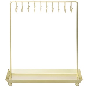 European Classic Style Metal Jewelry Rack Desktop <b>Dressing</b> <b>Table</b> <b>Storage</b> for Earrings and Necklace Sorter for Metal Jewelry - Product Image 5